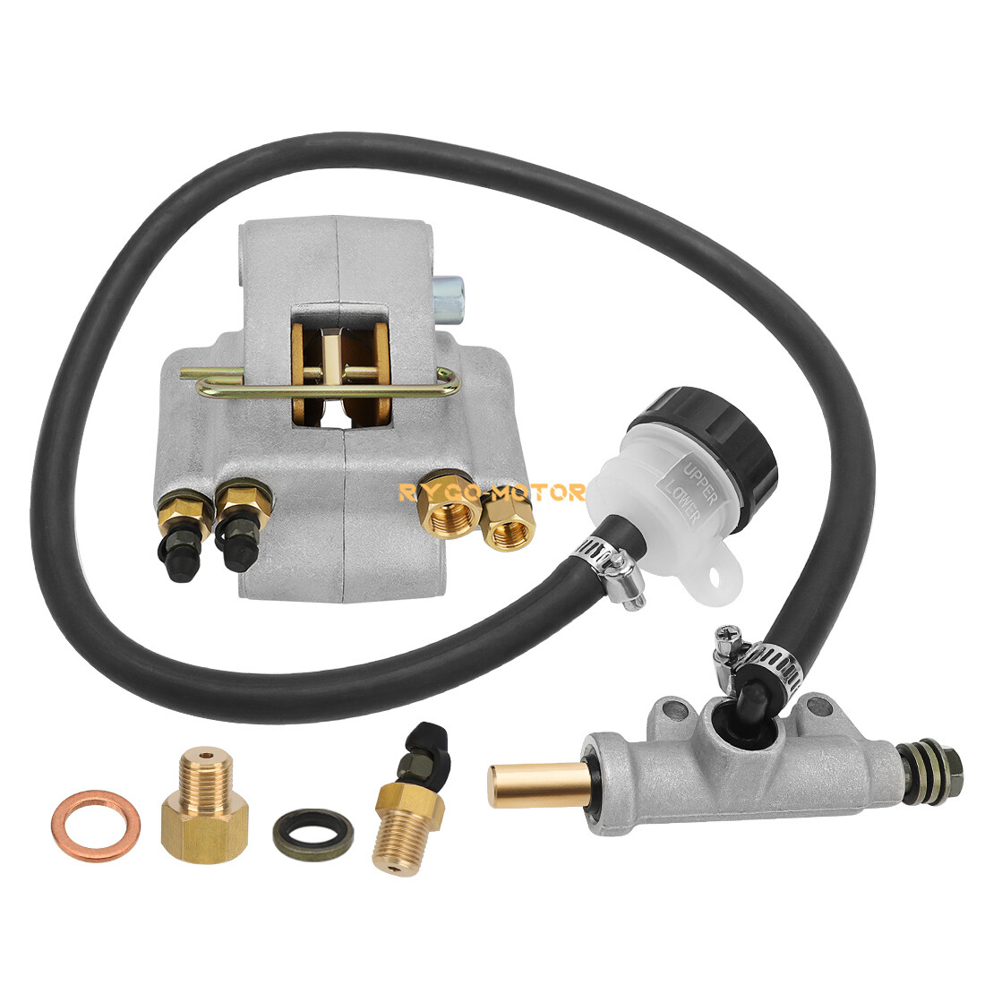 Rear Brake Caliper & Master Cylinder for Polaris Trail Blazer 250 400 1999-2004