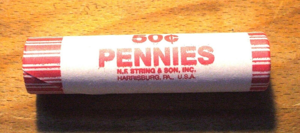 1977 LINCOLN Cent ROLL - "P" Uncirculated Lincoln Cent Roll 💥💥💥💥💥💥💥💥💥💥