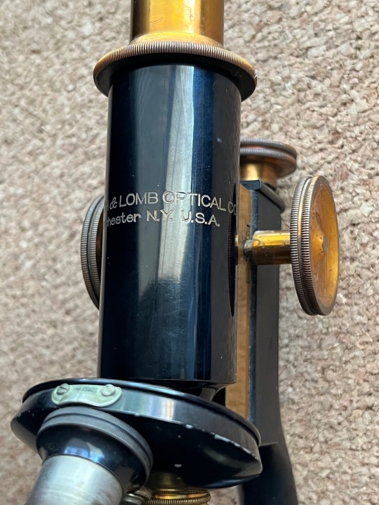 Vintage 1926 Bausch & Lomb Microscope