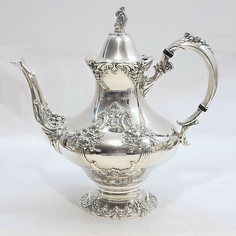 Reed & Barton King Francis Silver Plate 1651 Teapot   193