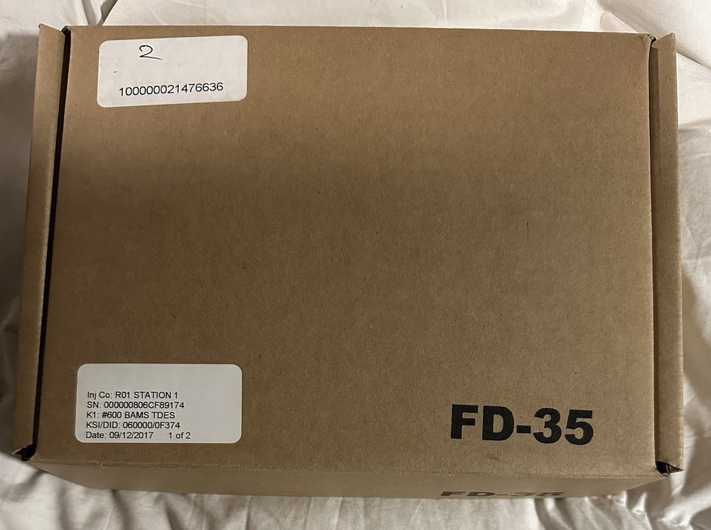 First Data FD-35 Pin Pad Credit Card Reader