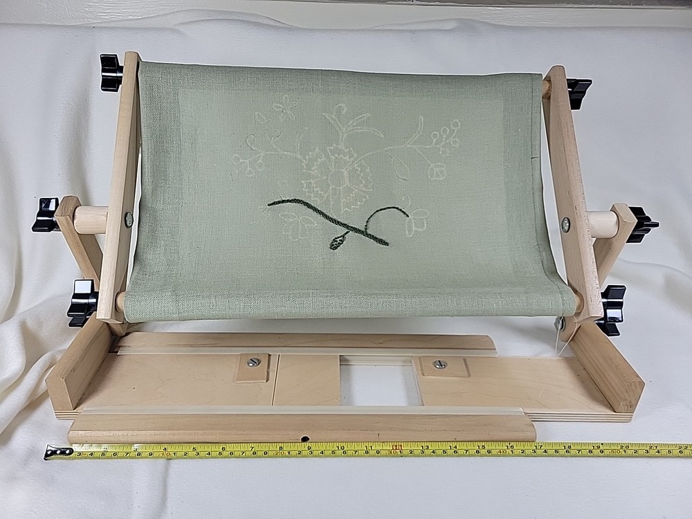 K's Creations Needlework LapFrame Lap Table Base 20" Scroll Frame Adjustable