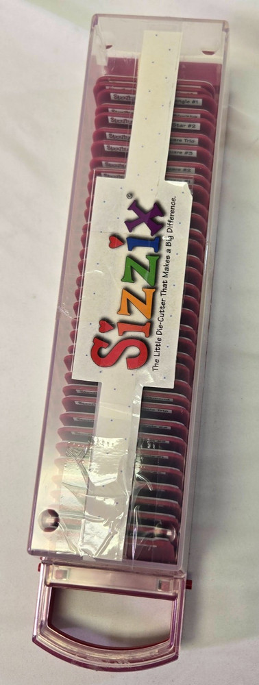 Window & Frame Making Set - Sizzix Sizzlits Paper Cutting Die Set and Case