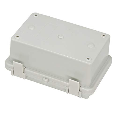 IP65 Waterproof ABS Plastic Electrical Box - Hinged Shell, 5.9" x 3.9" x 2.8"