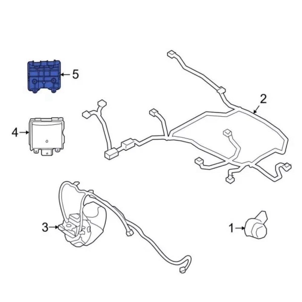 Genuine Ford Bracket M1PZ-14D189-A