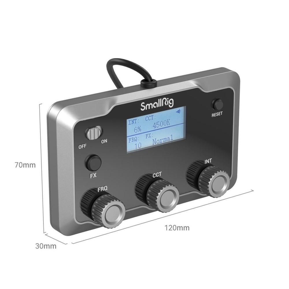 SmallRig Control Panel for RC350 and RC450 COB LED Video Light #3980