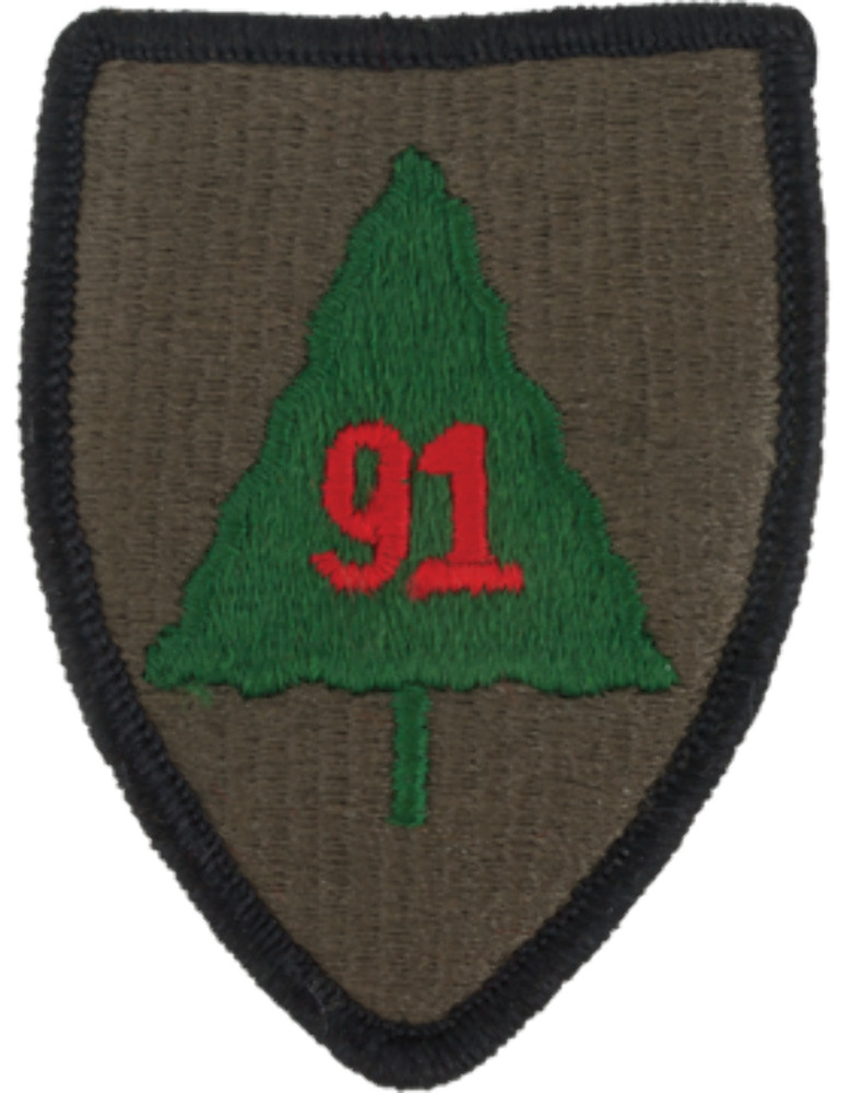 91st Infantry Division Patch