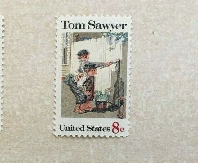 #1470 Tom Sawyer 8 Cent COLOR SHIFT MINT NH OG