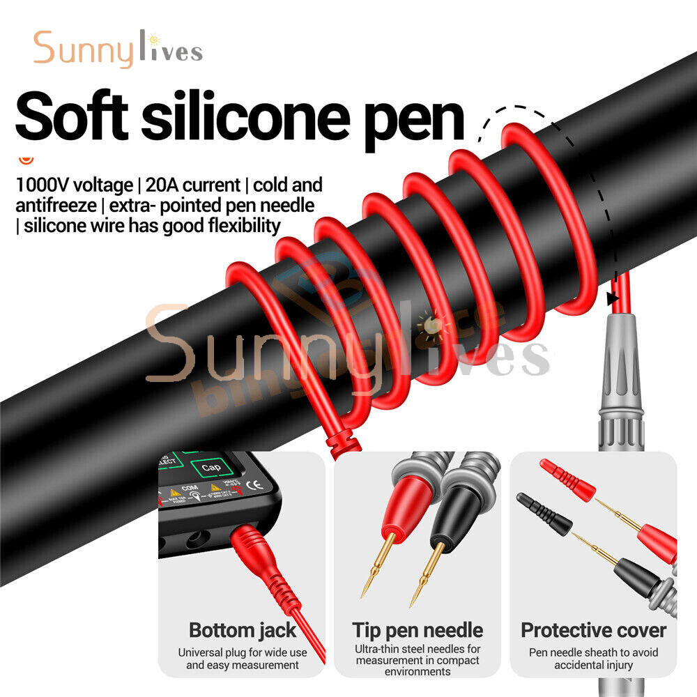 ANENG 683 6000Counts Large Touch Screen Digital Multimeter Burn proof Multimeter