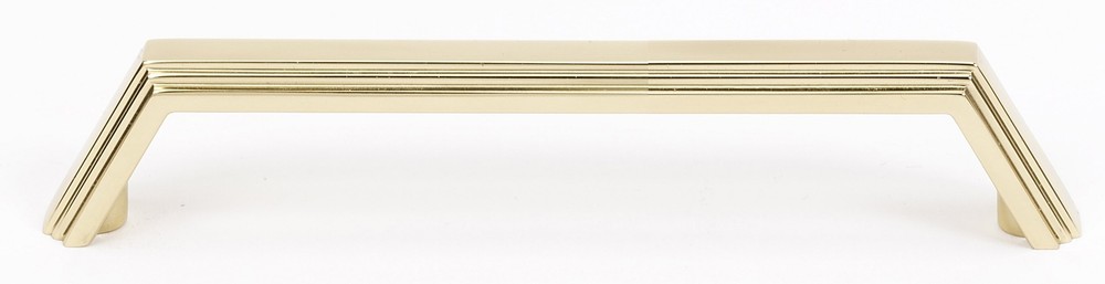 Alno A427-4-PB Nicole 4" Pull Polished Brass