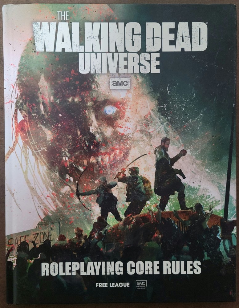 The Walking Dead Core Rule Book Hardcover