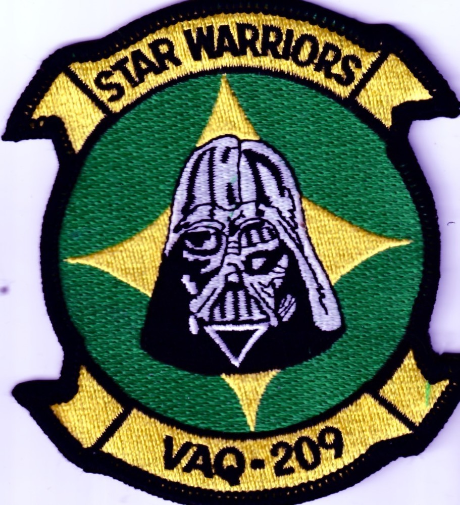 USN NAVY  Electronic Attack Squadron 209  VAQ-209 'Star Warriors' patch