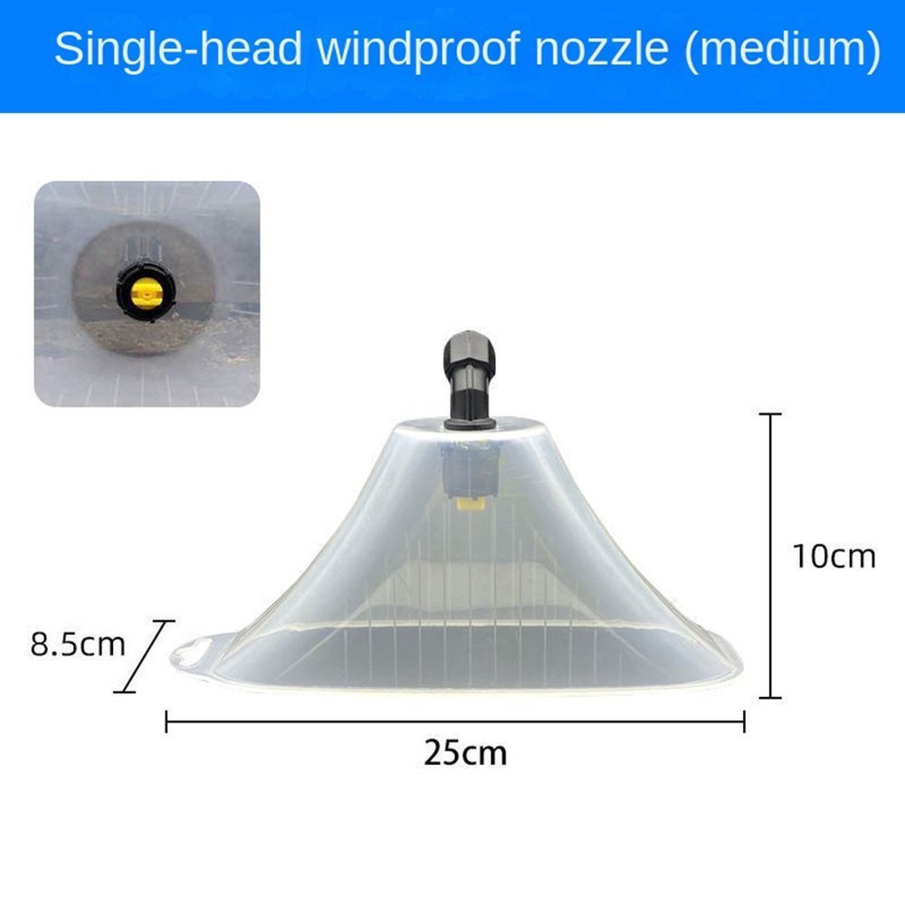 Robust Plastic Windshield Spray Cover Compatible with Various Electric Sprayers