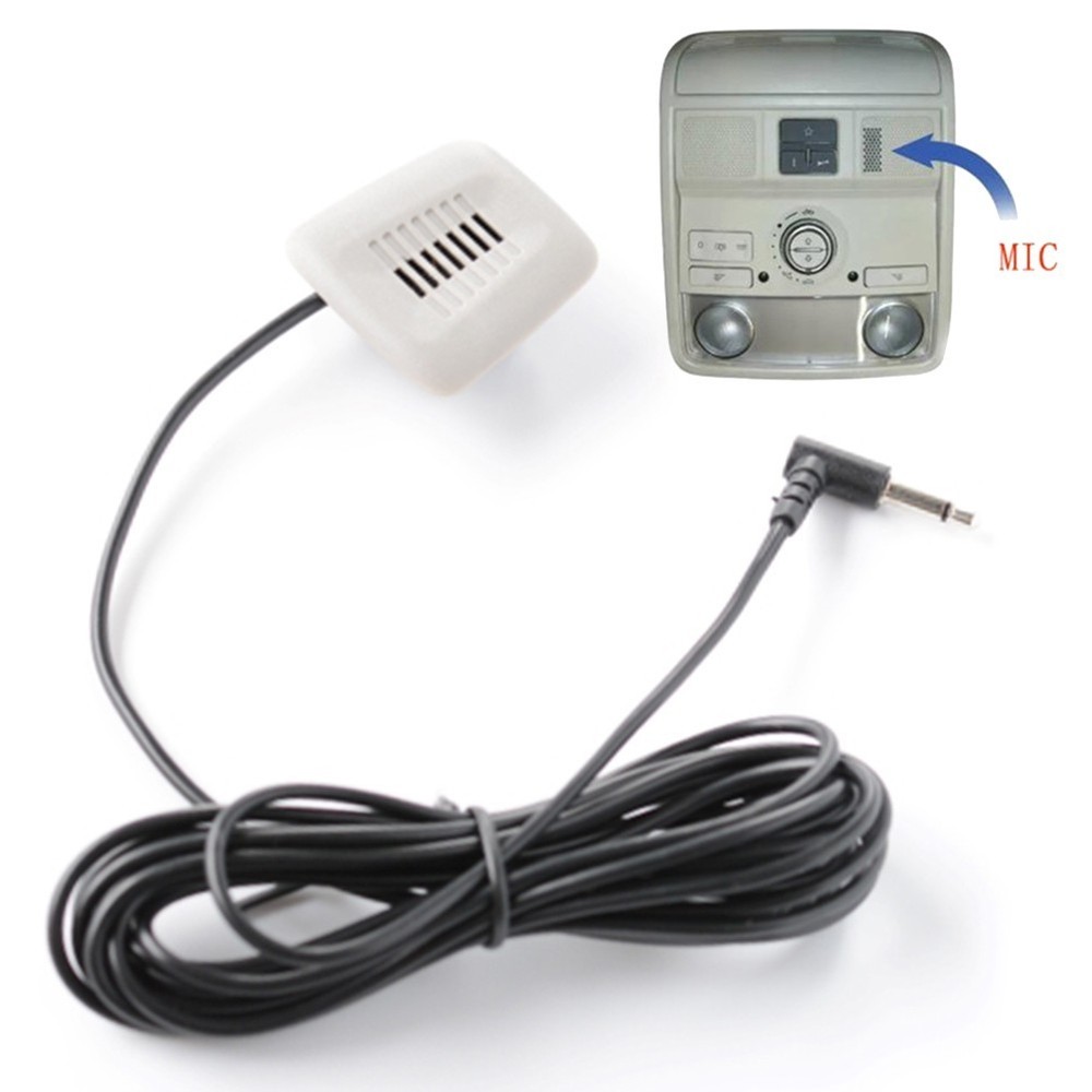 For BMW Car Audio Microphone Stereo Wired External Mic Quick Installation