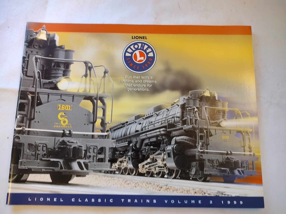 1999 Lionel Classic Trains Volume Two Catalog , Amazing Year