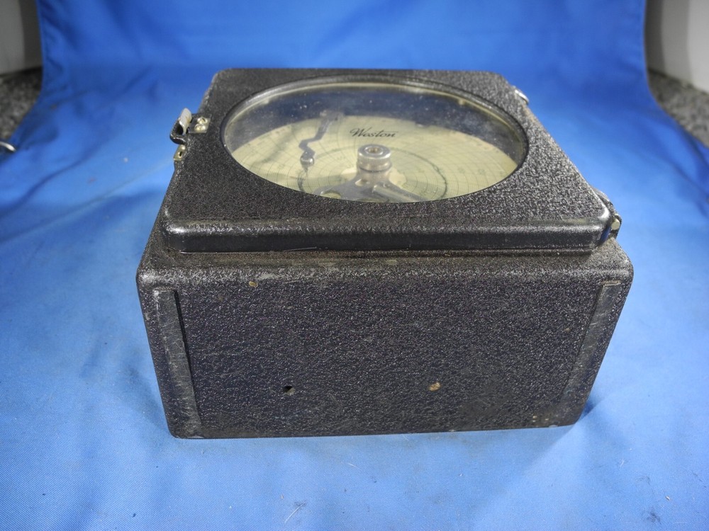 Rare Vintage Weston Temperature 40-140F Chart Recorder Untested