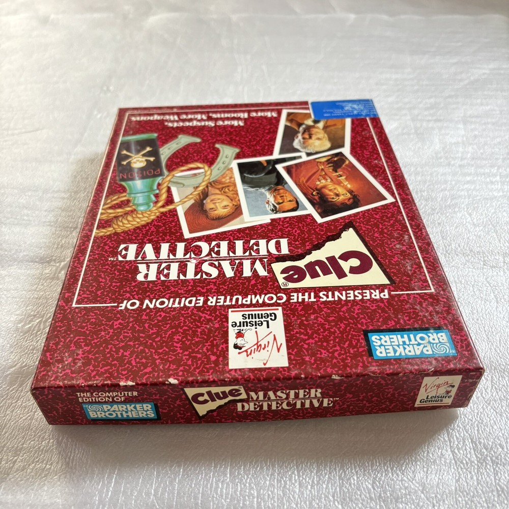 Clue Master Detective Tandy / IBM Complete