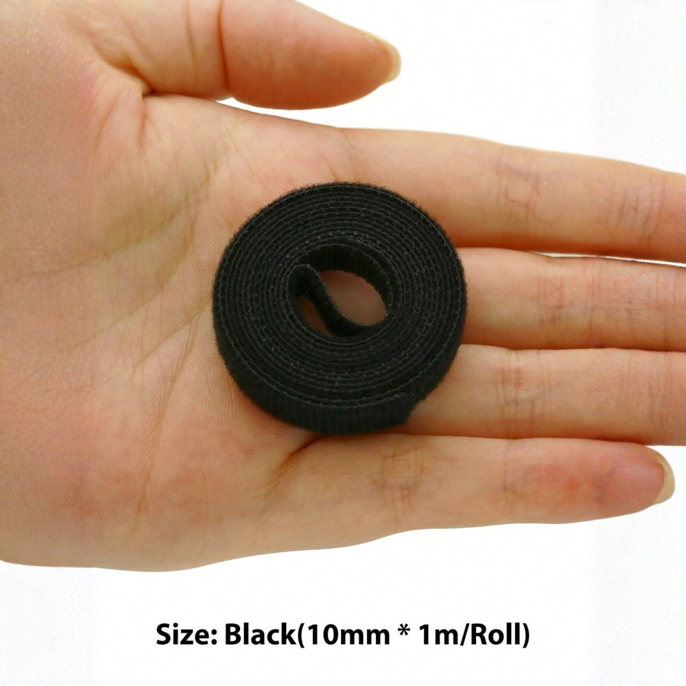 1-5m Reusable Hook and Loop Cable Tie Adjustable Cable Organizer Tape Cord Wrap