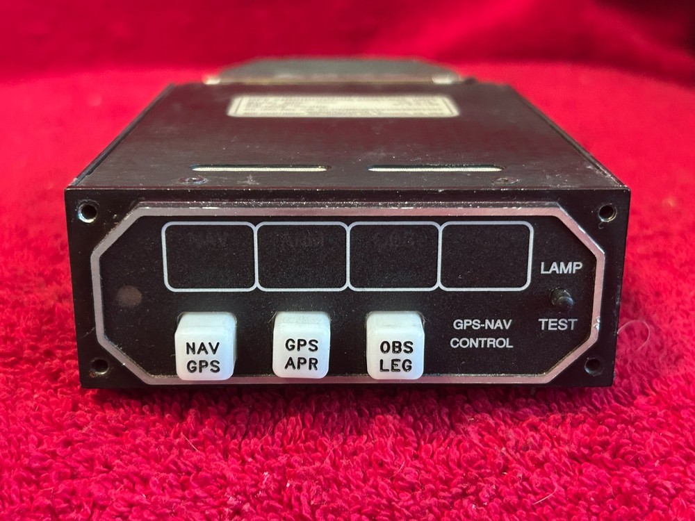 MID-CONTINENT INSTRUMENTS MD41-328 GPS ANNUNCIATION CONTROL UNIT WITH CONNECTOR