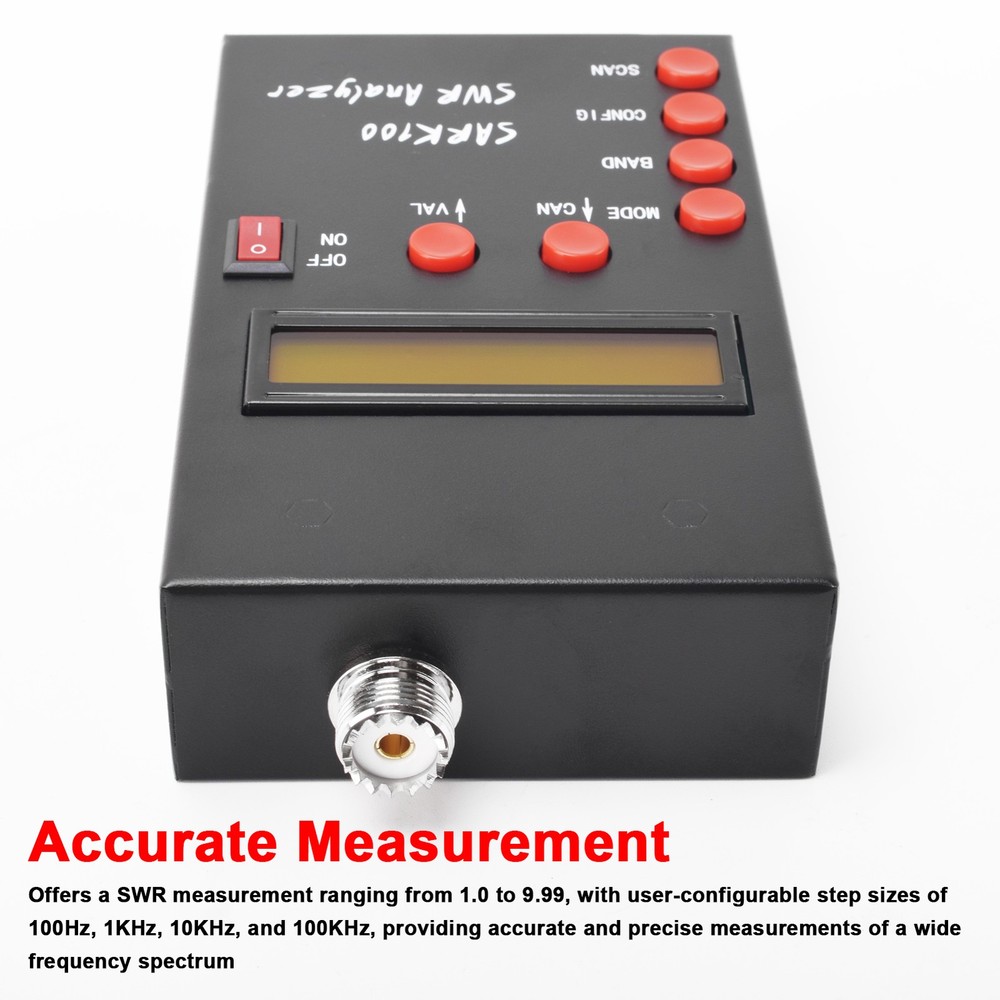 SARK100 Portable Antenna Analyzer Meter User-Friendly Operation With High WPAB