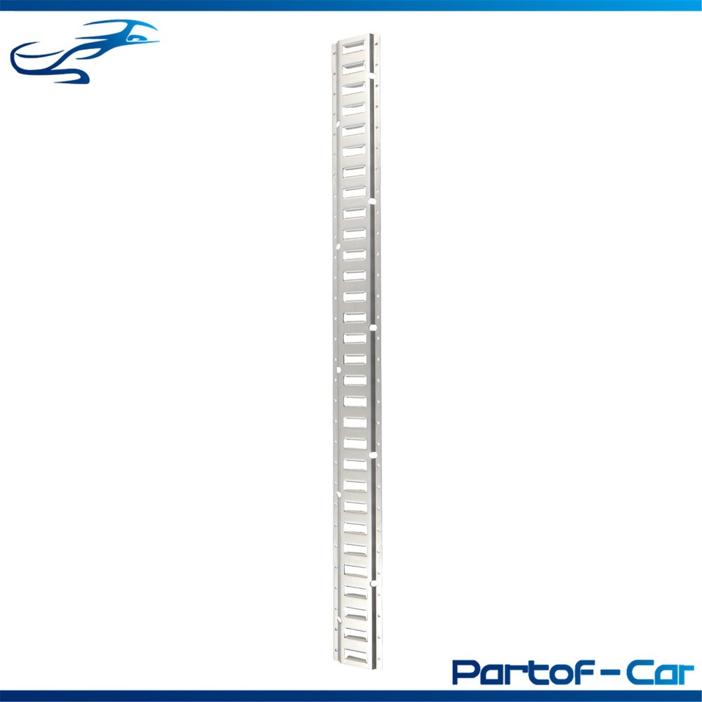 Silver 5 Pack 60" E Track Rail Sections Fit For Mounting In RV Trailers Tie Down