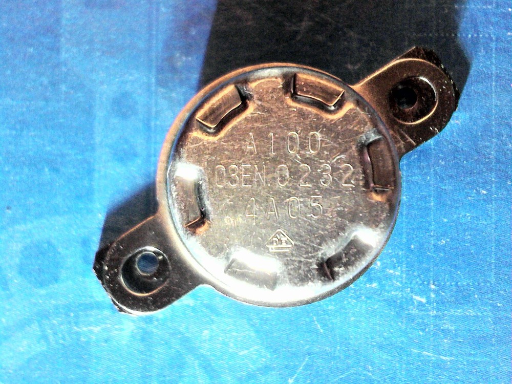 Temperature switch A100 thermal switch normally closed 100° C thermostat
