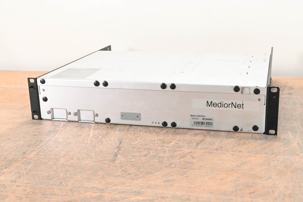 Riedel MediorNet MN-2RU Rackmount Modular Mainframe CG01B0D