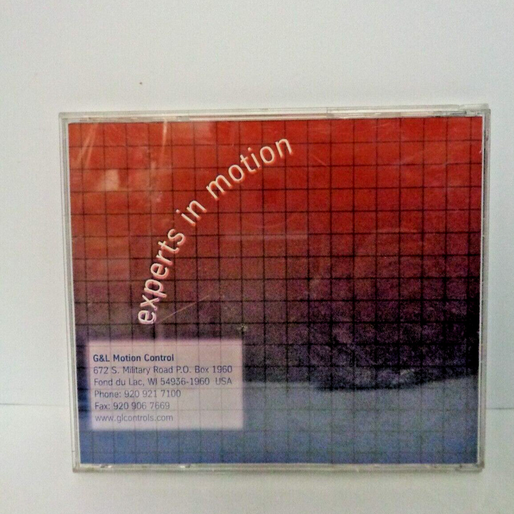 G&L MOTION CONTROLS M.1302.7868 VERSION 4.3 PROGRAMMING SOFTWARE