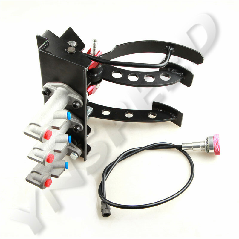 Car Hydraulic Clutch Pedal Box Rally Race Performance Brake Bias Assembly