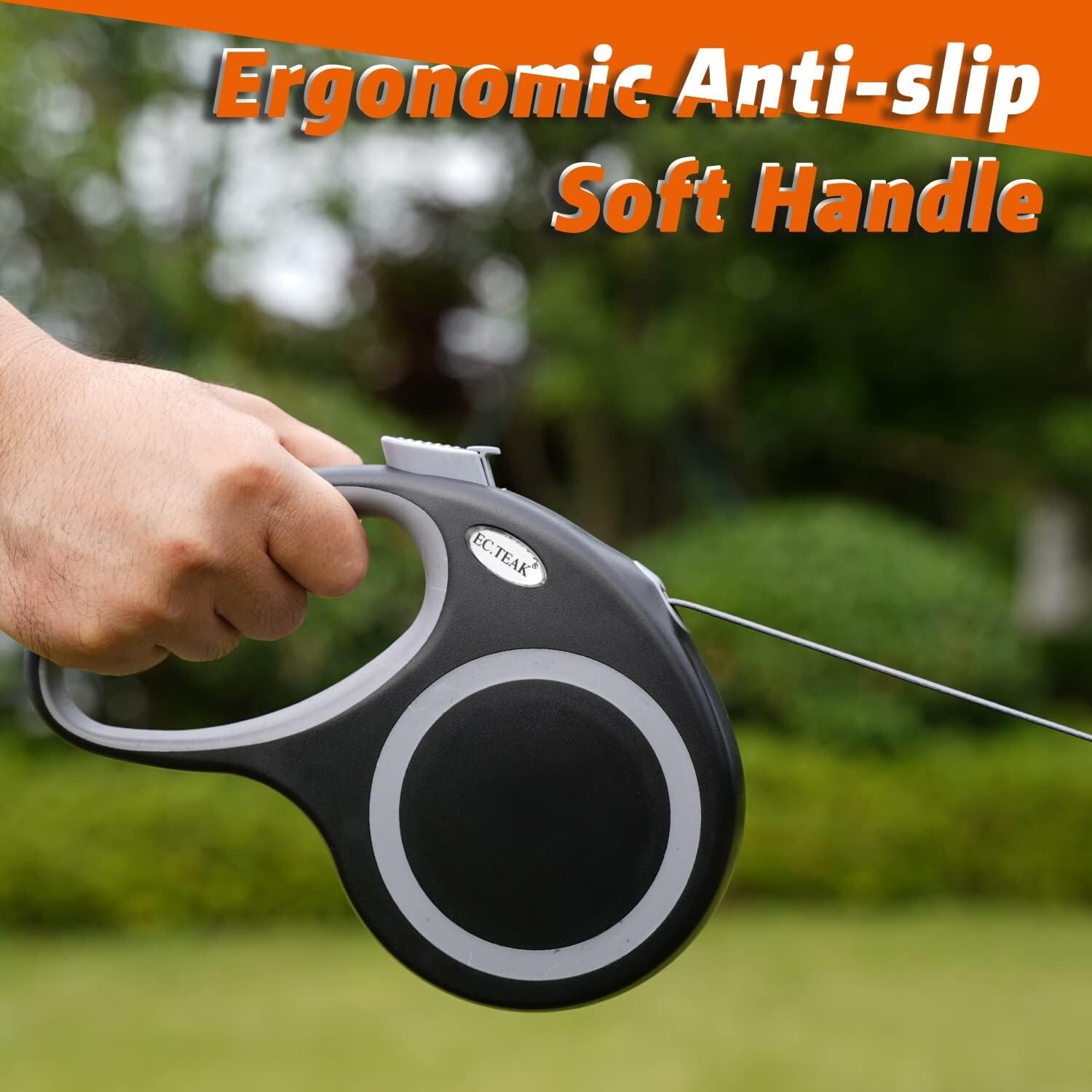 26 FT RETRACTABLE DOG LEASH Extra Large Tangle Free Heavy Duty Pet Dogs Walking