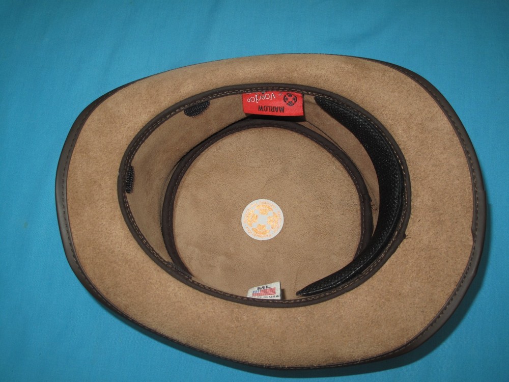 Victorian Style Leather Riding Hat US Made