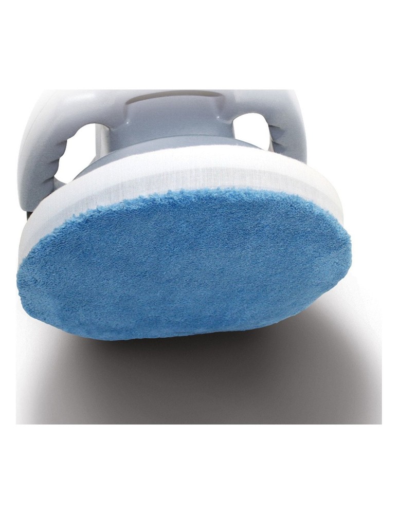 Auto Spa 5"-6" Microfiber Bonnet, Microfiber Material,2PK, Blue