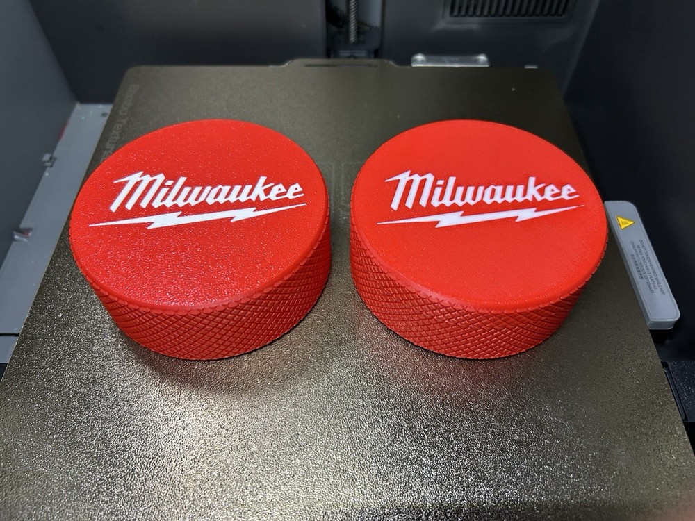 Milwaukee Container Split XL 2 Pack Set – Threaded Screw & Parts Box 3D Printed