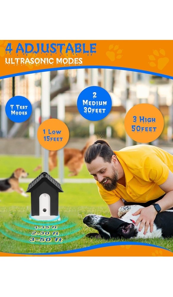 ULTRASONIC Bark Control Device