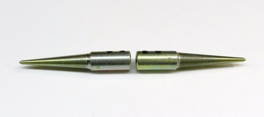 Spindle Tapered Threaded 3/8" Arbor Hole Left & Right Set Grinder Buffer Motor
