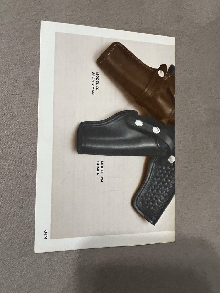 Factory Original Smith & Wesson K Frame Paperwork Set S&W - No Manual