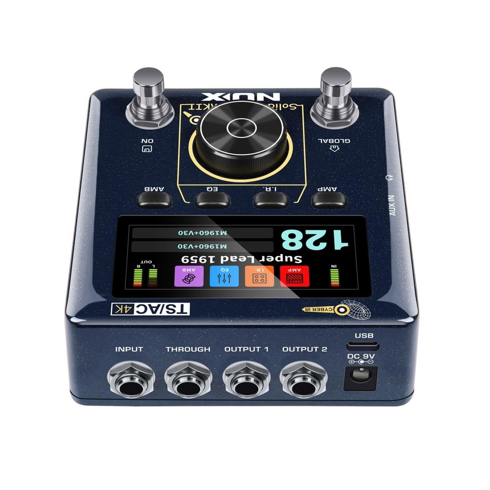 NUX Solid Studio MKII Preamp, Power Amp Simulator, IR Loader