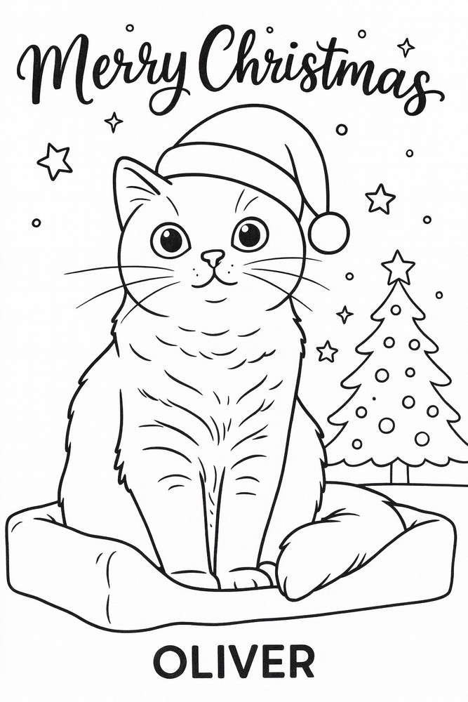 Personalized Coloring Page Download PDF
