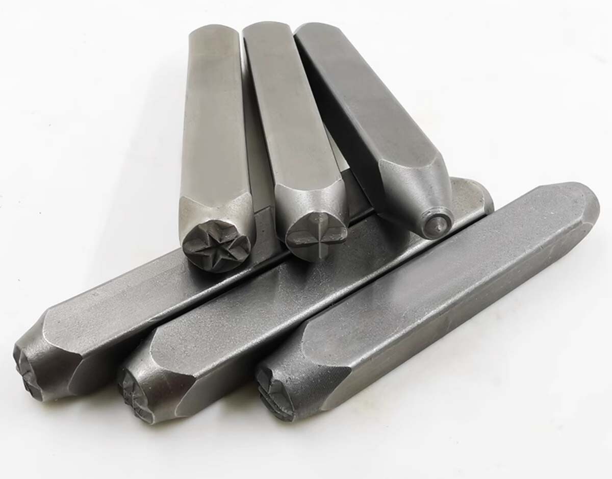 Optional Special characters Letter Stamp Punch Star / # / Snow / GND