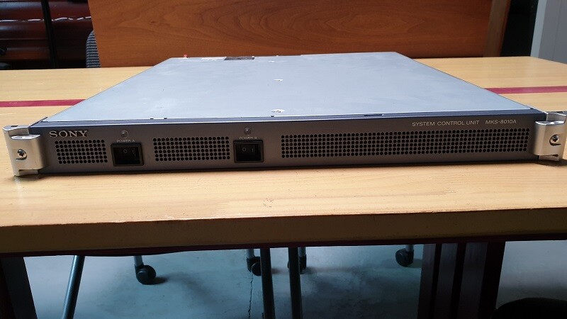 Sony CCP-8000 control panel and Sony model MKS-8010A pulled from working environ