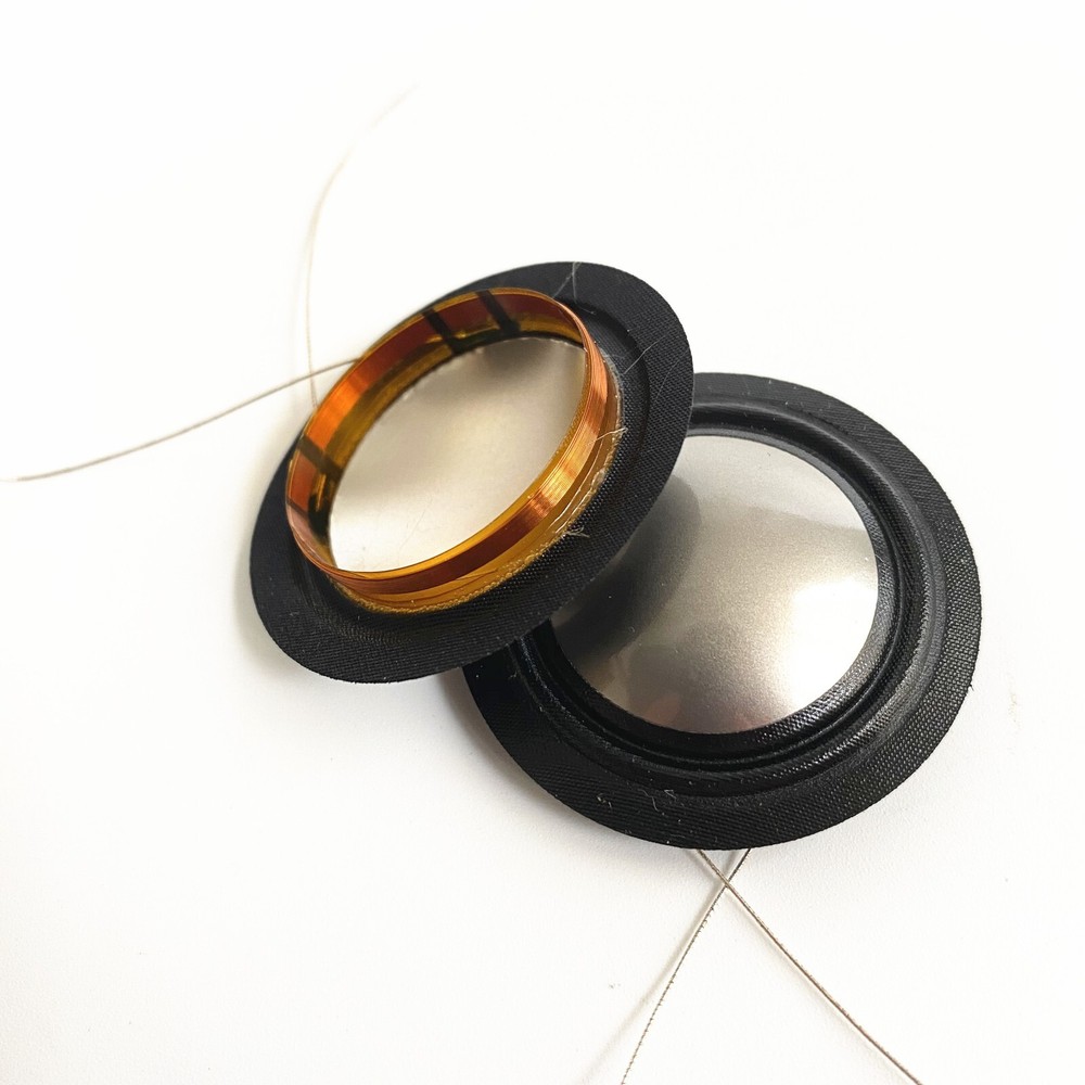 2 Aft 1" Titanium Diaphragms For Infinity Intermezzo 4.1t, 3.5c, 2.6 Tweeter 8Ω