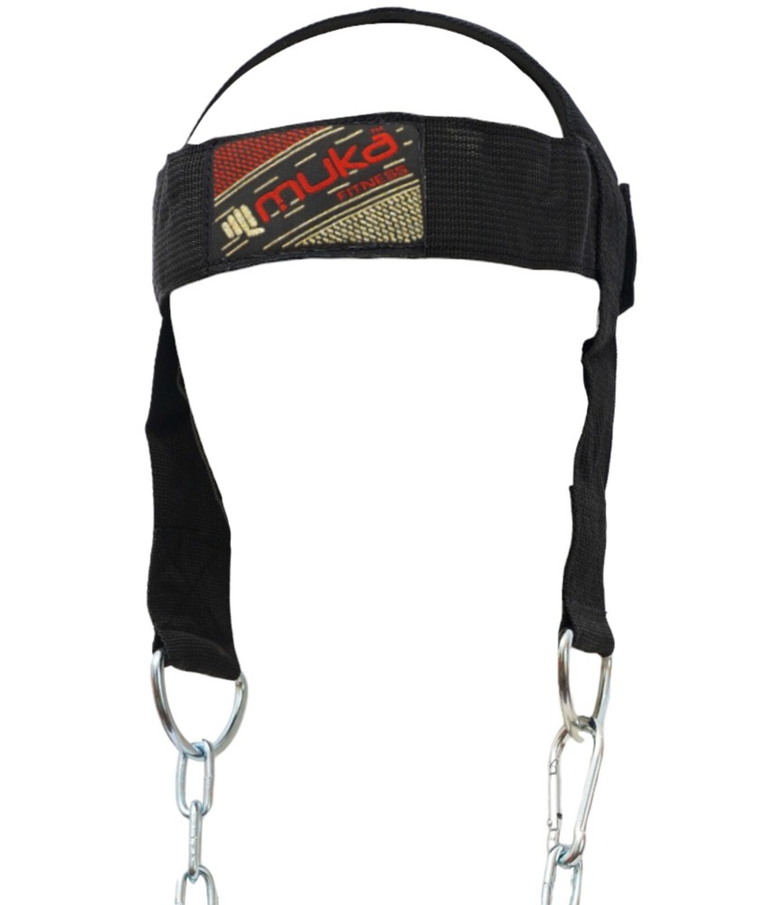 Muka Weight Lifting Head Harness Gym Workout Neck Muscles Exercise Training