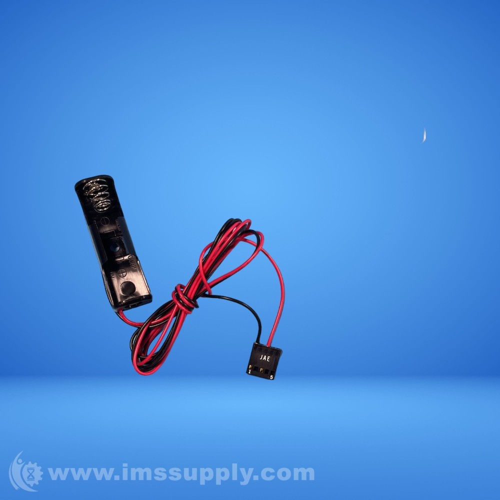 MEIJI Wired Battery Holder with Plug Connector 6180