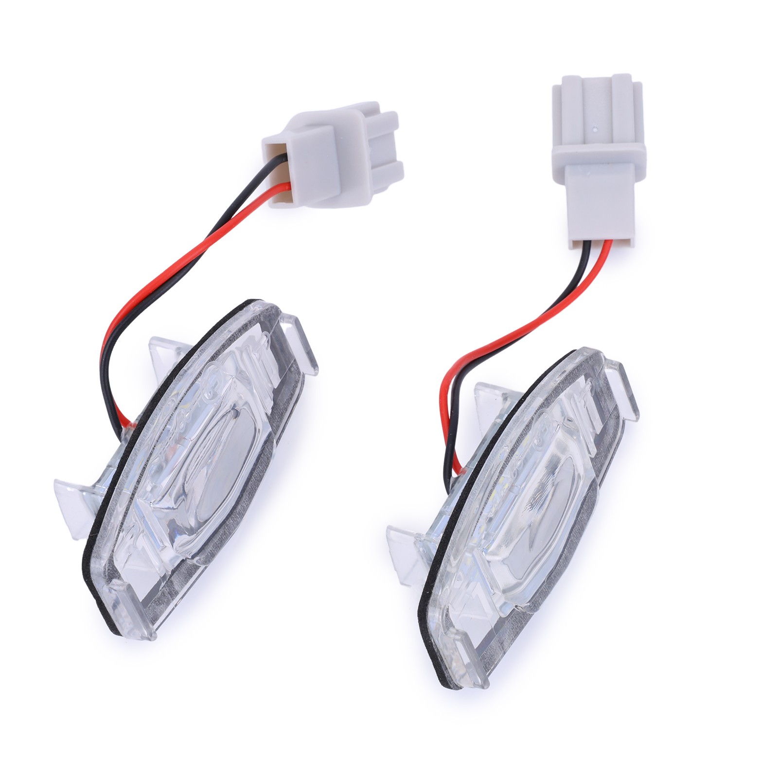 2PCS LED License Plate Light White For 2003-2017 Honda Accord Sedan 4-Door 6000K