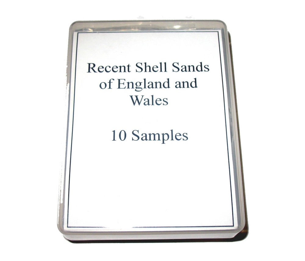 Holocene English foraminifera ostracod microfossil Collection 10 samples