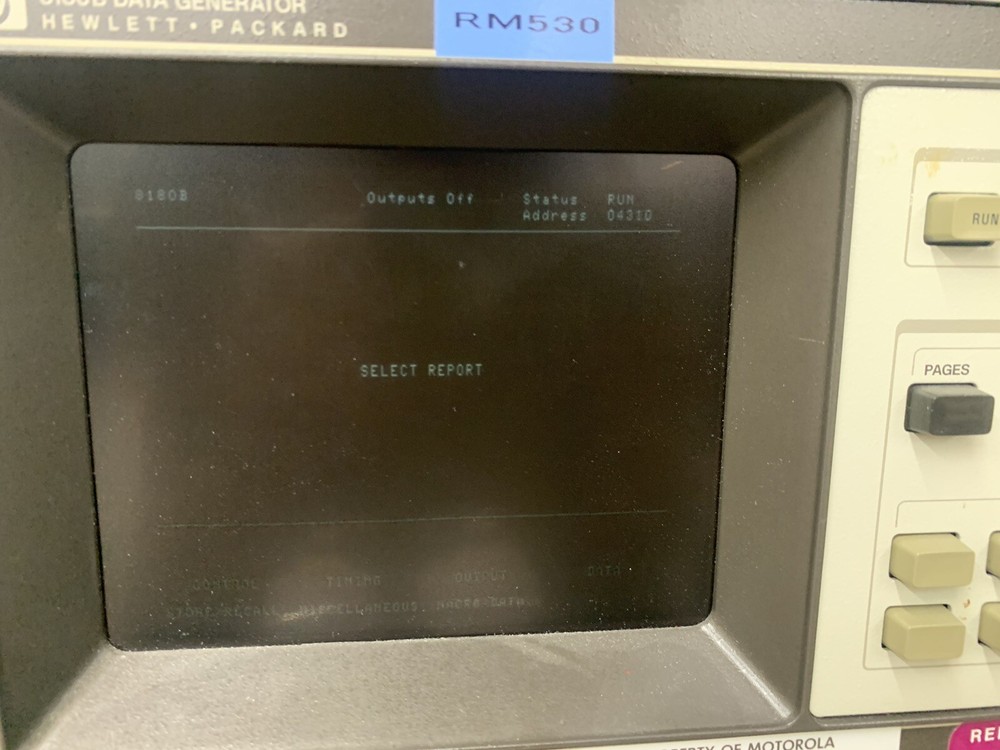 HP Agilent Keysight 8180B Data Generator - Power Tested