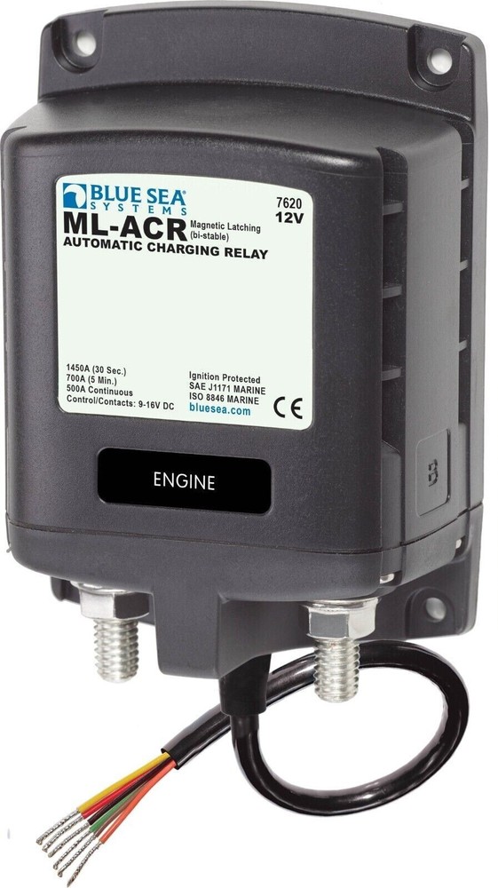 Blue Sea 7620 Automatic Charging Relay - 12V DC 500A