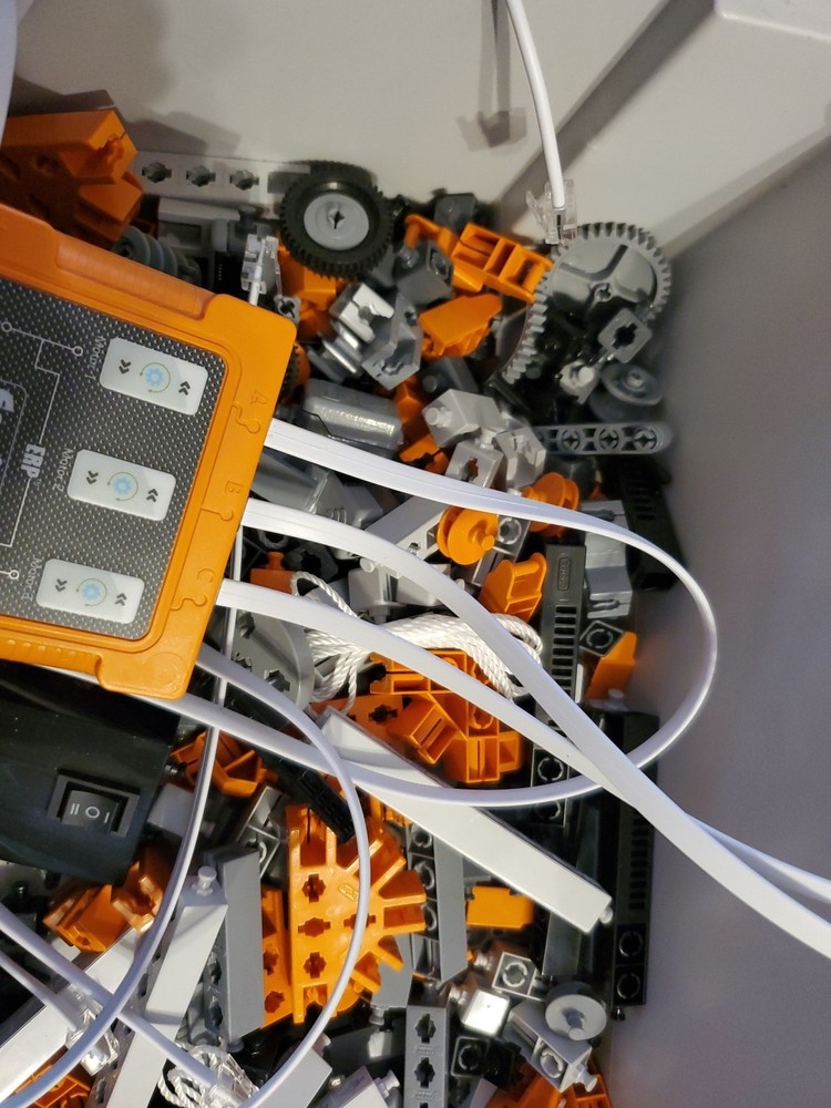 E30 STEM & Robotics Pro Robotics Kit Open Box Parts Set