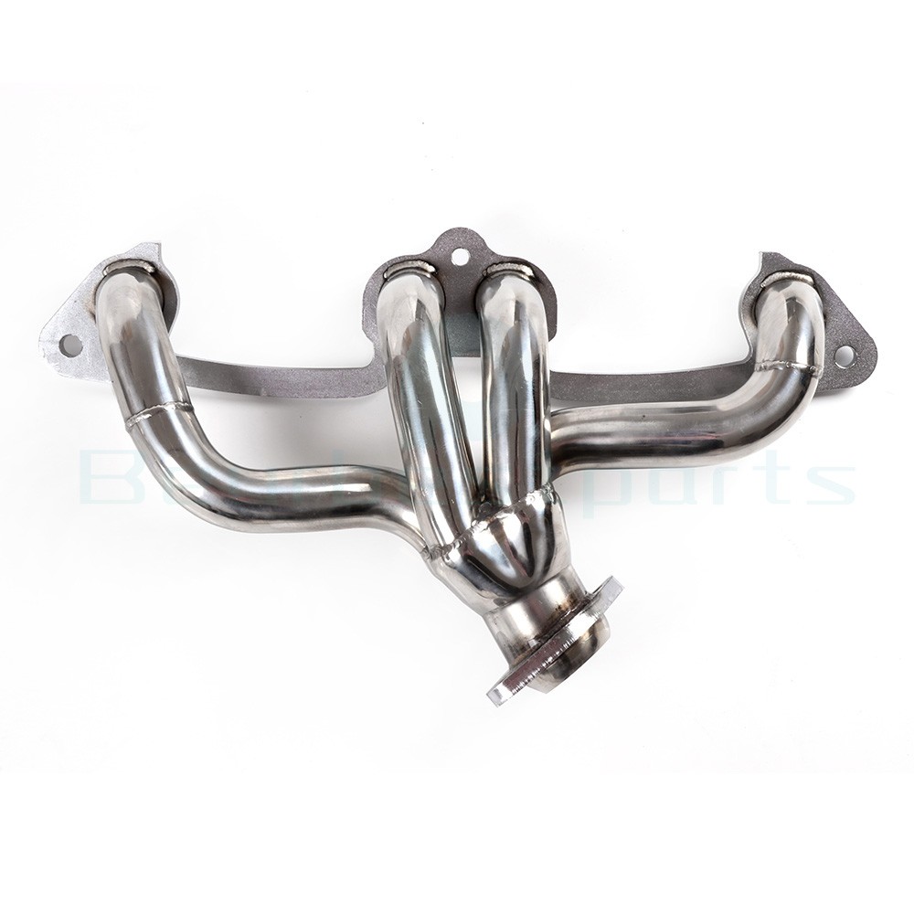 New For Jeep Wrangler 2.5L L4 Stainless Manifold Header w/ Gasket 1991-2002