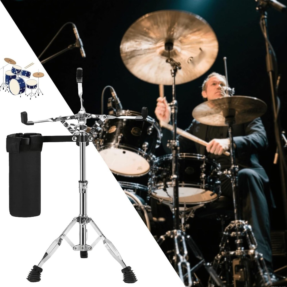 Lightweight Snare Drum Stand with Height Adjustment